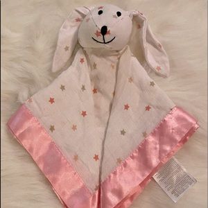 Aden + Anais Bunny Muslin Stars Lovey Blanket